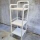50s metal bedside table