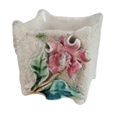 Planter in granite earthenware and slurry