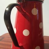 Vintage enamelled teapot