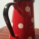 Vintage enamelled teapot