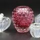 Extraordinary Pink Barovier e Toso Bugnato Vase