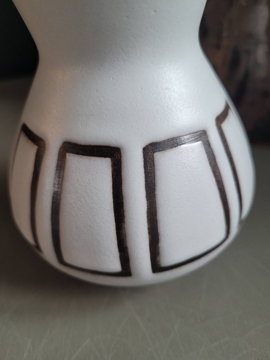 50's ceramic vase