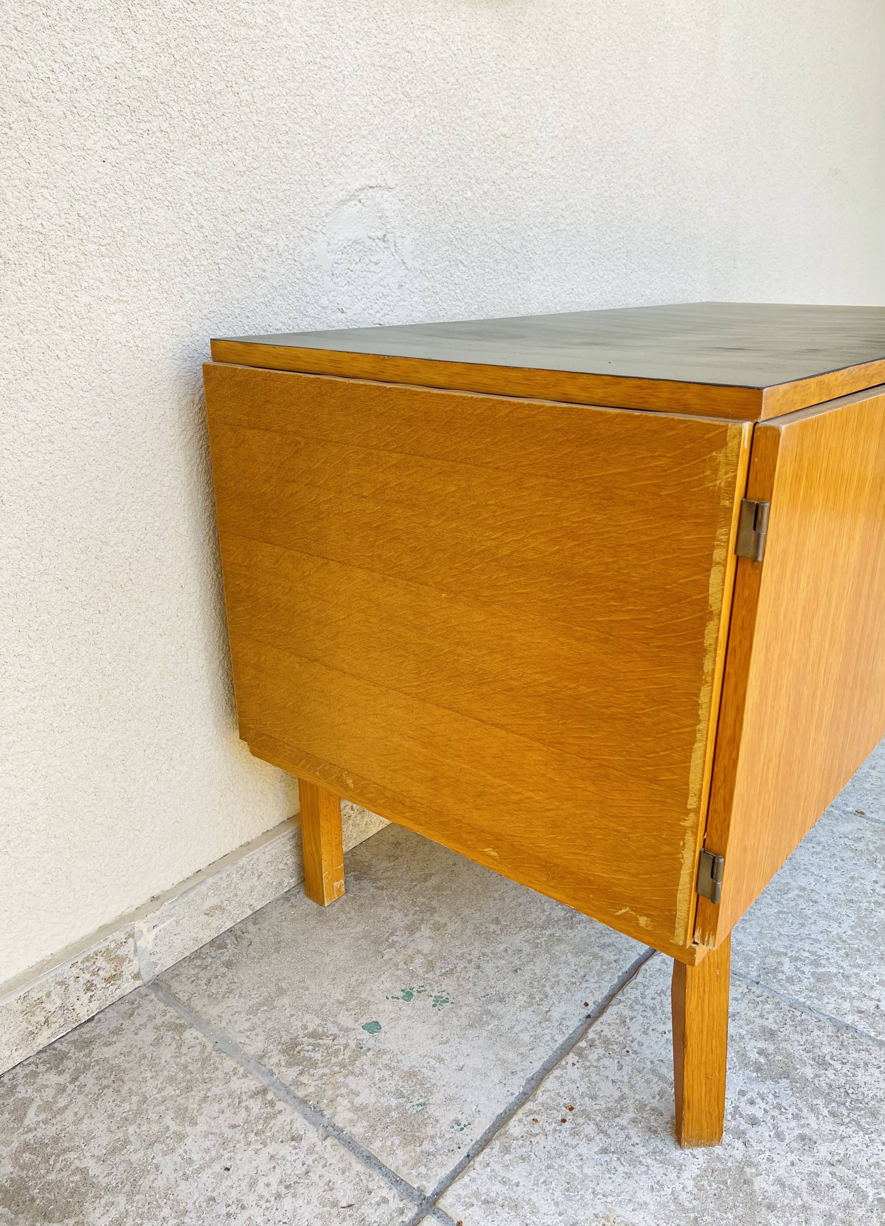 Vintage oak row 1960