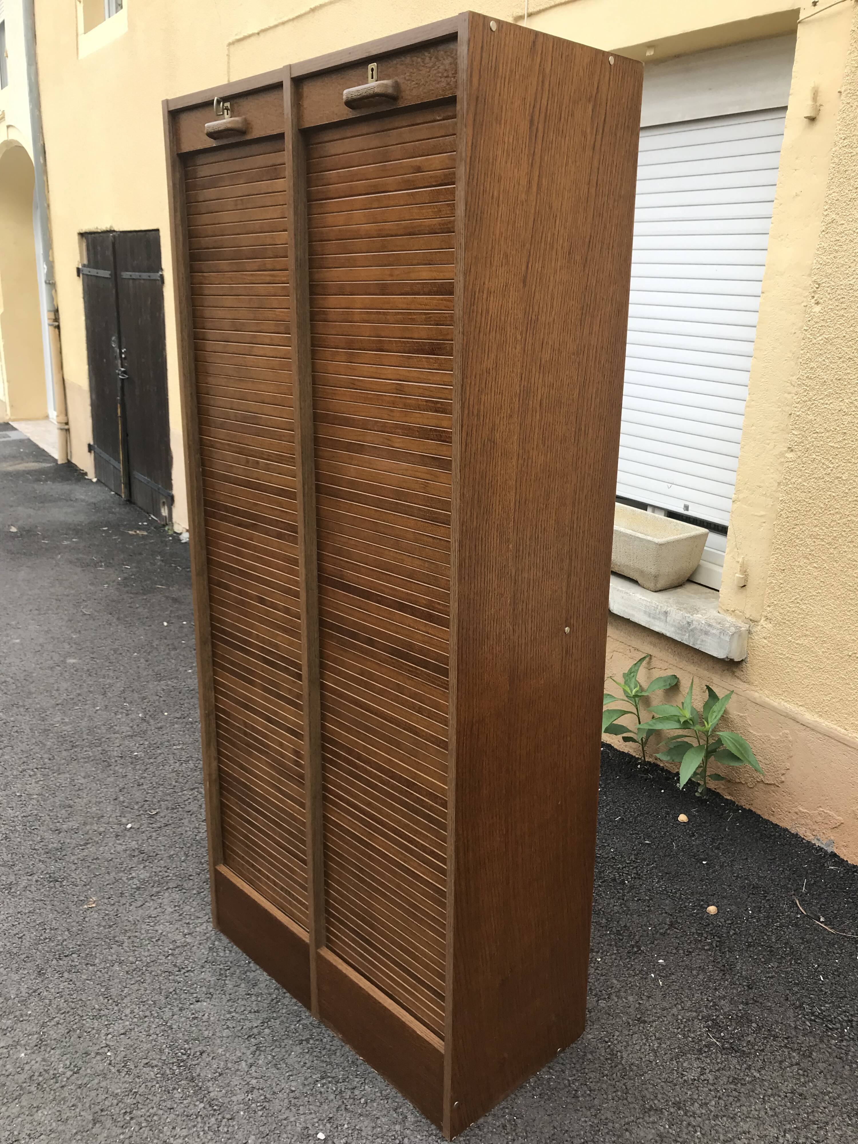 Double curtain binder