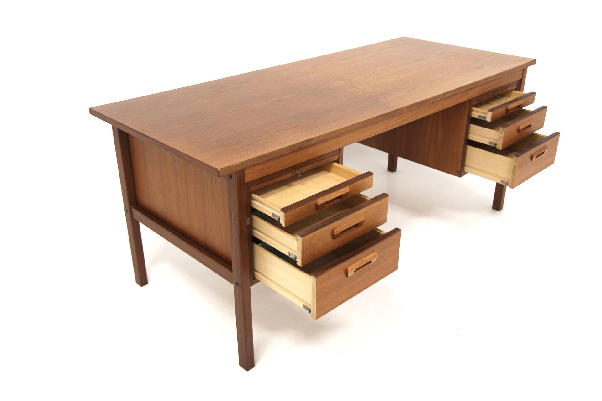 Scandinavian teak desk, Sweden, 1960