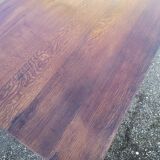 Solid oak farmhouse table