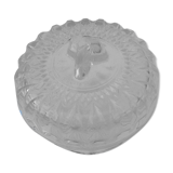 Candy glass molded vintage 1970