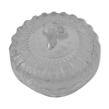 Candy glass molded vintage 1970