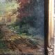 Oil on canvas 19th century landscape by Brunot