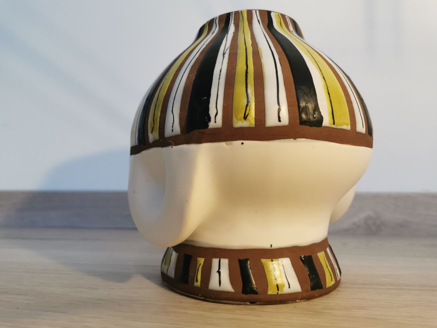 Vase à oreilles par Roger Capron Vallauris 50/60's