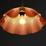 Mid-century Glass Pendant,1980