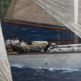 Marine Pastel - Framed Nautical Painting