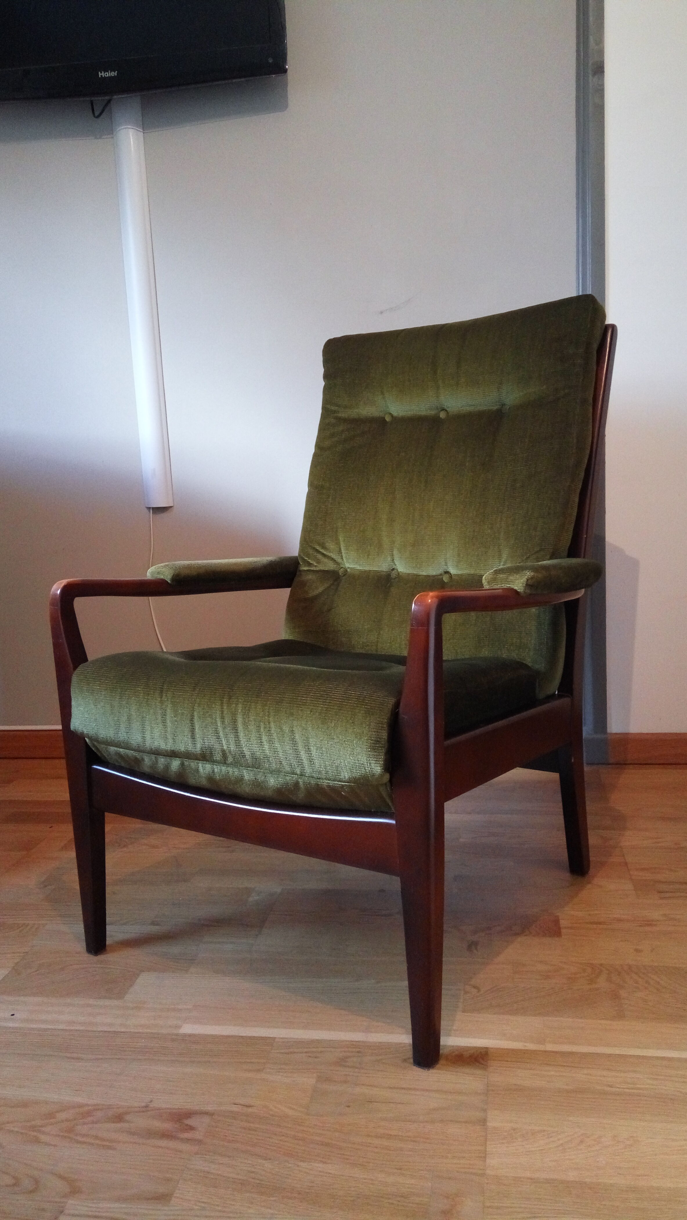 Fauteuil cintique années 60