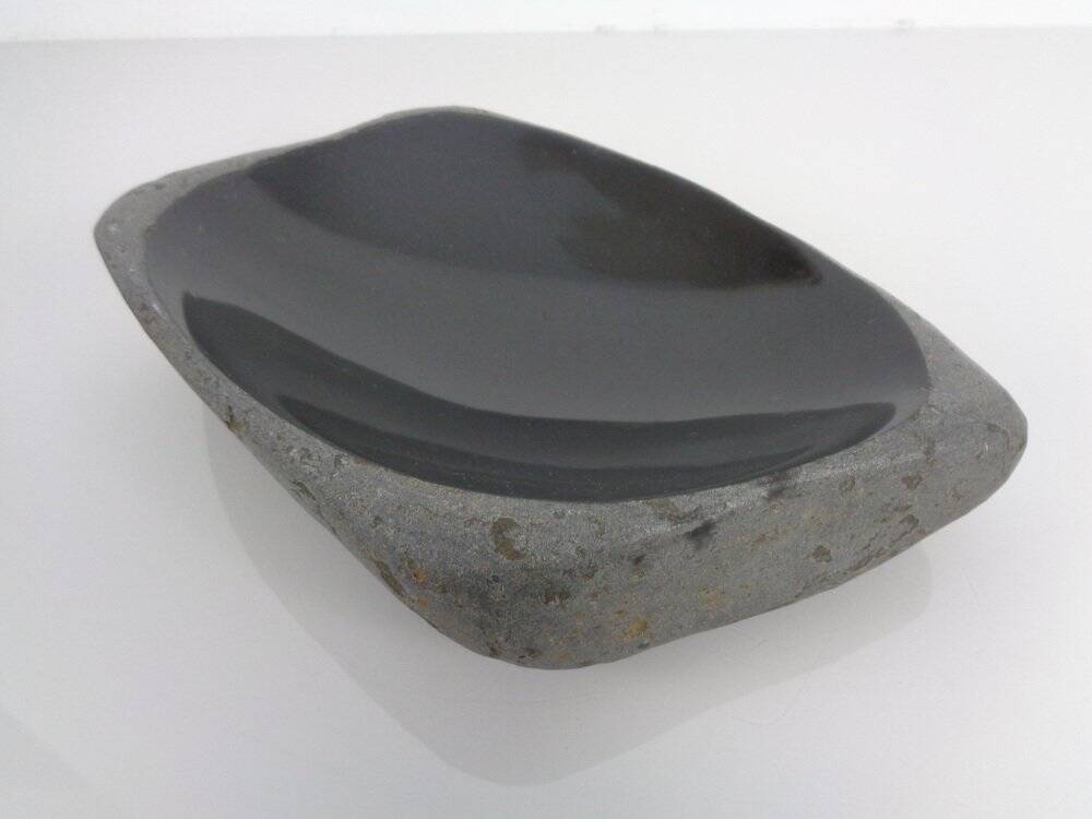 Large Vintage Italian Stoneware Bowl, 1960s