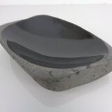 Large Vintage Italian Stoneware Bowl, 1960s