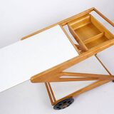 "Mobilo PE03" Serving Trolley by Cees Braakman for Pastoe, 1950s