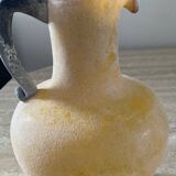 Scavo Murano vase jug in yellow glass paste