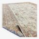 Vintage Large Pastel Carpet with Flowers