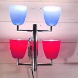 Fontana Arte, a 4-Light Wall Lamp, Murano Glass, Italy