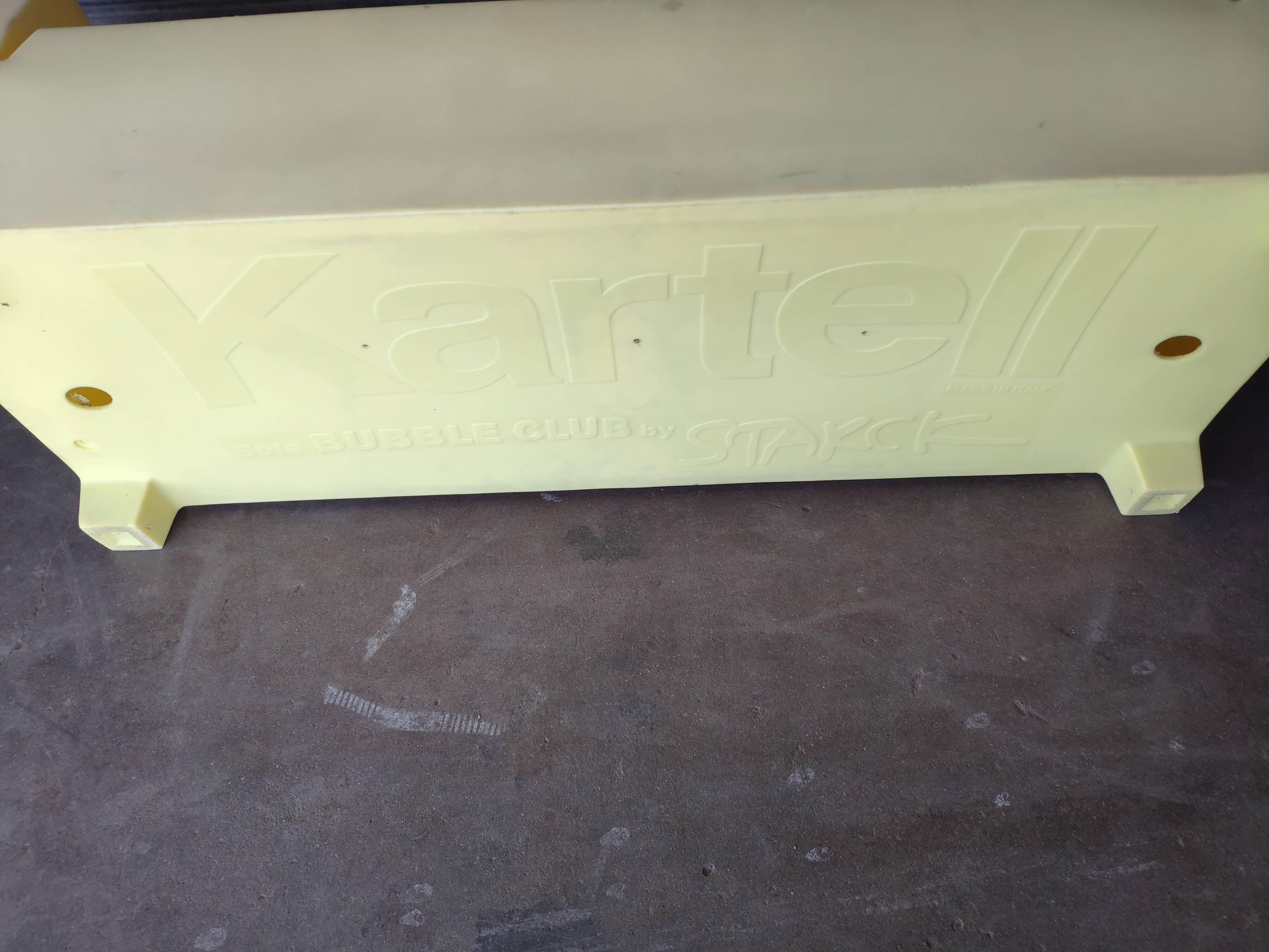 Bubble Club sofa by Kartell for Philippe Starck