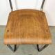 Chaise d'atelier vintage, années 1960