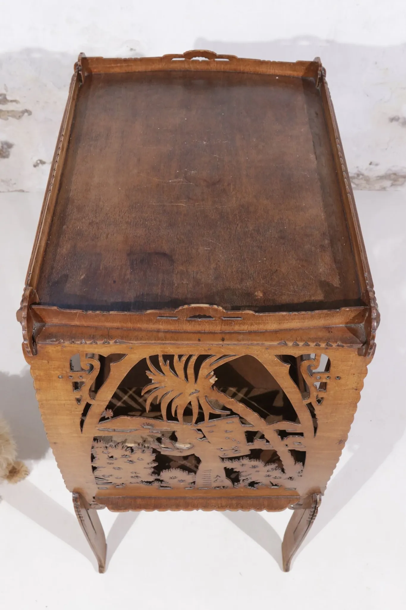 Amsterdam School Arts and Crafts tea cabinet Dutch Colonial