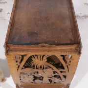 Amsterdam School Arts and Crafts tea cabinet Dutch Colonial