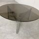 Space age chrome wire coffee table, 1970s