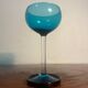 Set of 8 vintage 1960s glasses – elegant blue-green-turquoise design