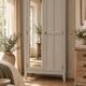 Armoire parisienne art déco rénovée miroir biseauté