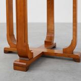 Belgian Art Deco side table with geometric top, ca. 1920