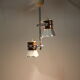 Metal chandelier from Lidokov Type L286, Czechoslovakia