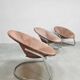 Vintage balloon style chairs easy lounge fauteuils