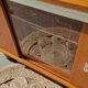 Buffet ou bar vintage pieds compas et roulettes