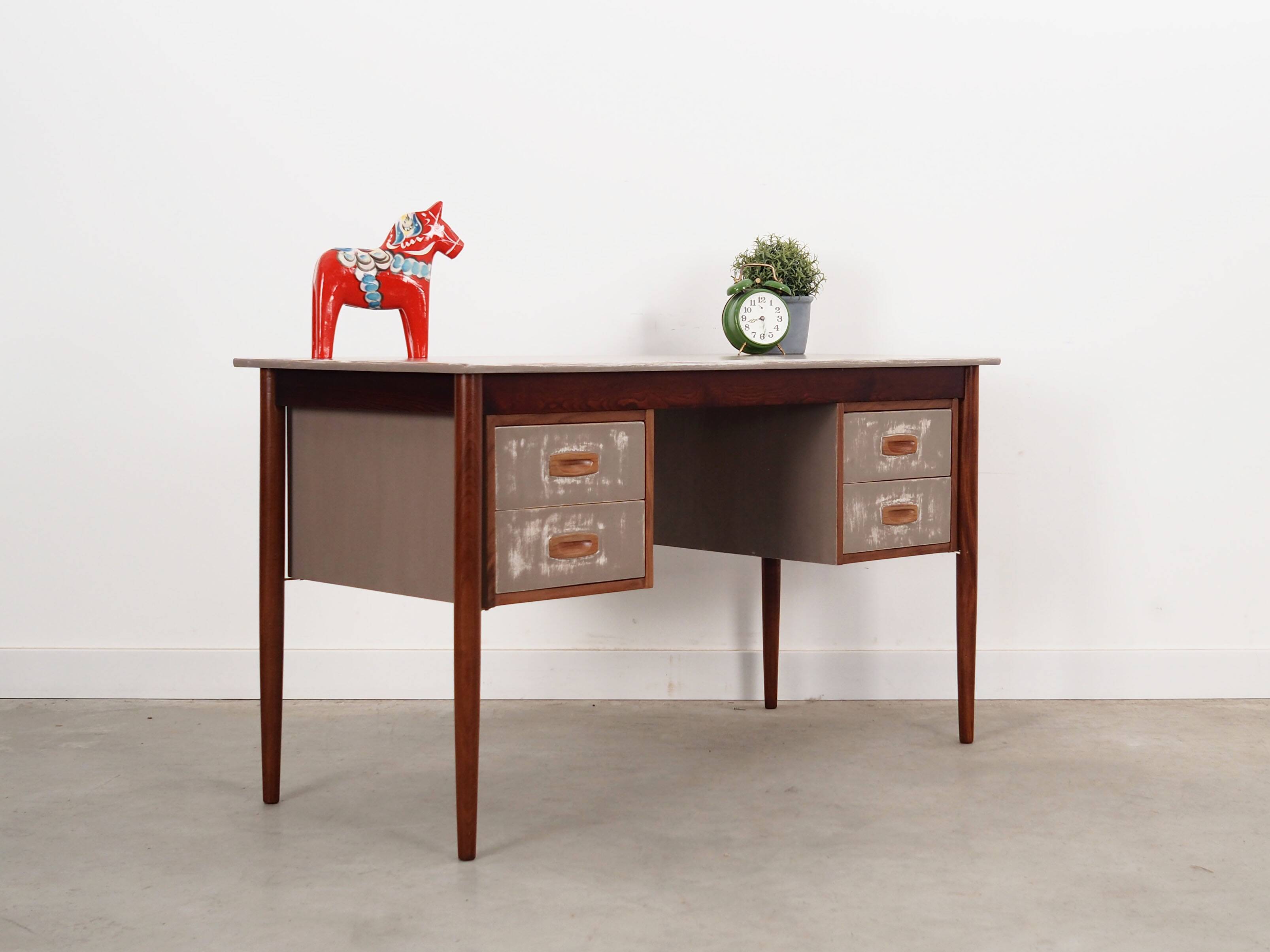 Teak desk, Danish design, 1960s, production: Denmark