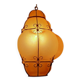 Frosted glass wall lamp