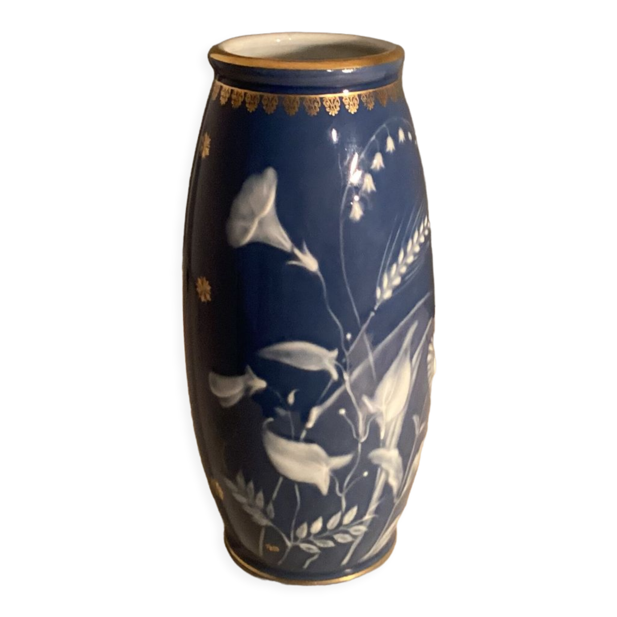 Limoges porcelain vase