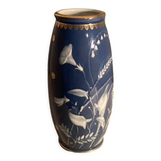 Limoges porcelain vase