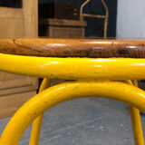 Old high workshop stool
