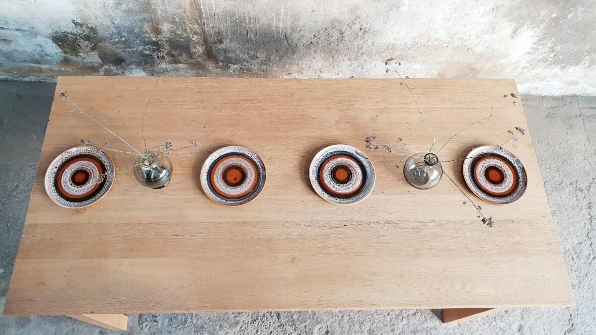 Vintage farmhouse table