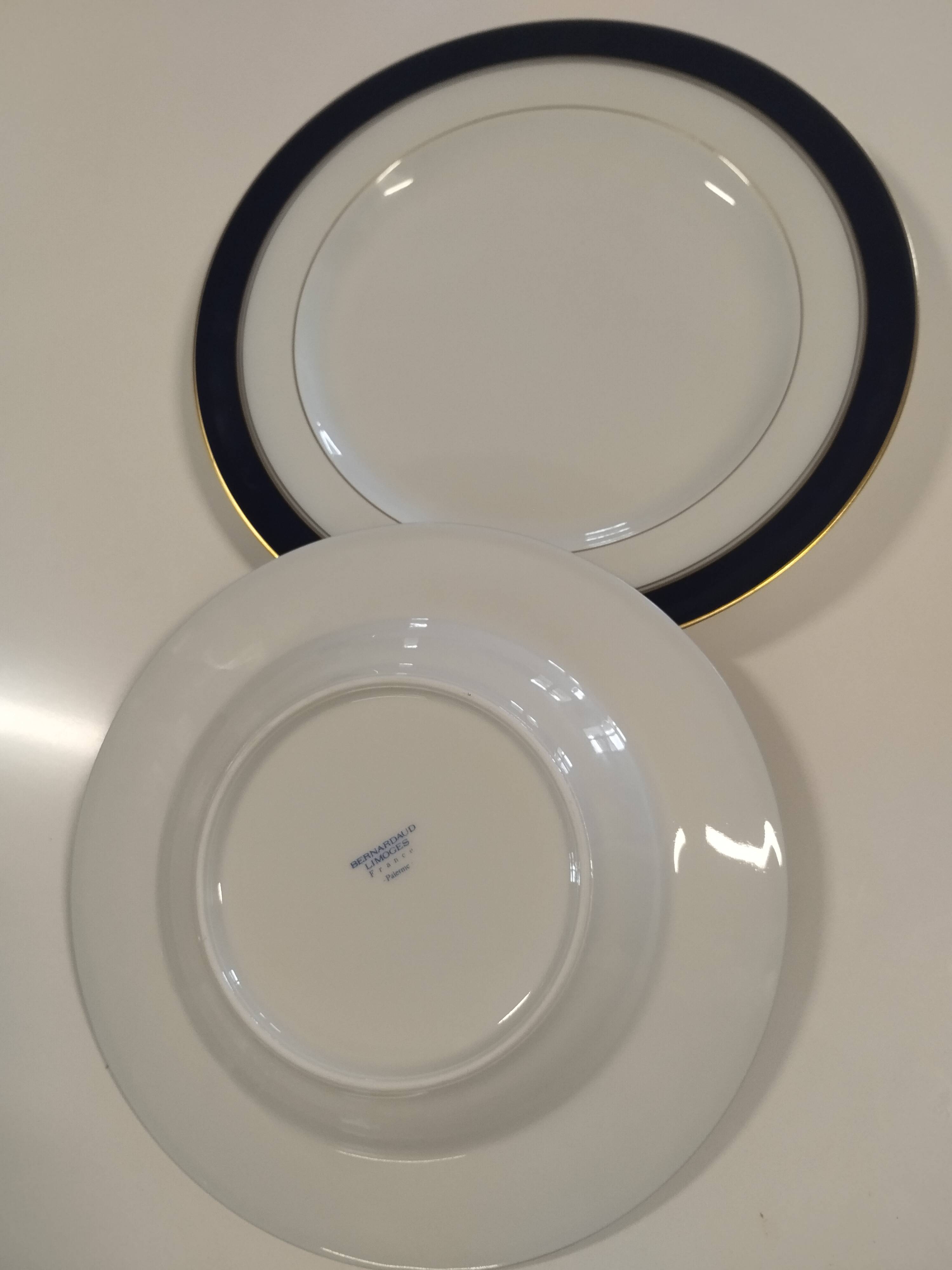 Lot of 2 Bernardaud Limoge-Palermo Plates