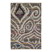 Handwoven Turkish Recycled Boho Rug 173 cm x 254 cm