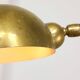 Mid-Century Arched Floor Lamp in Brass