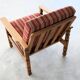 Brutalist sofa and chair set | vintage sofa | 1960s | oak.