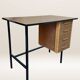 Bureau en métal, bois et formica