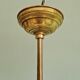 Art Deco pendant light in brass and veined opaline, 1920s-30s