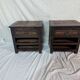 2 bedside tables