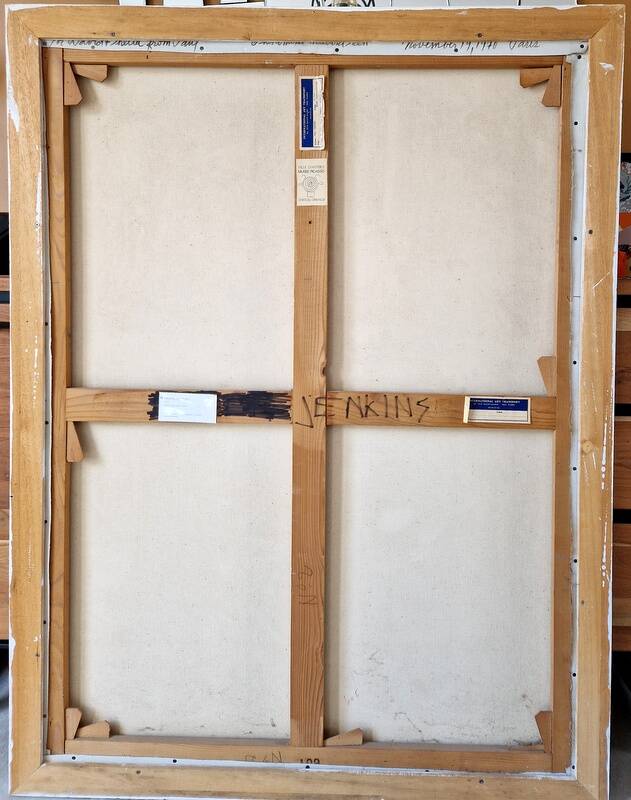 Paul Jenkins (1923-2012), American painter - Acrylic on canvas signed at the bottom - Phenomena Medusa