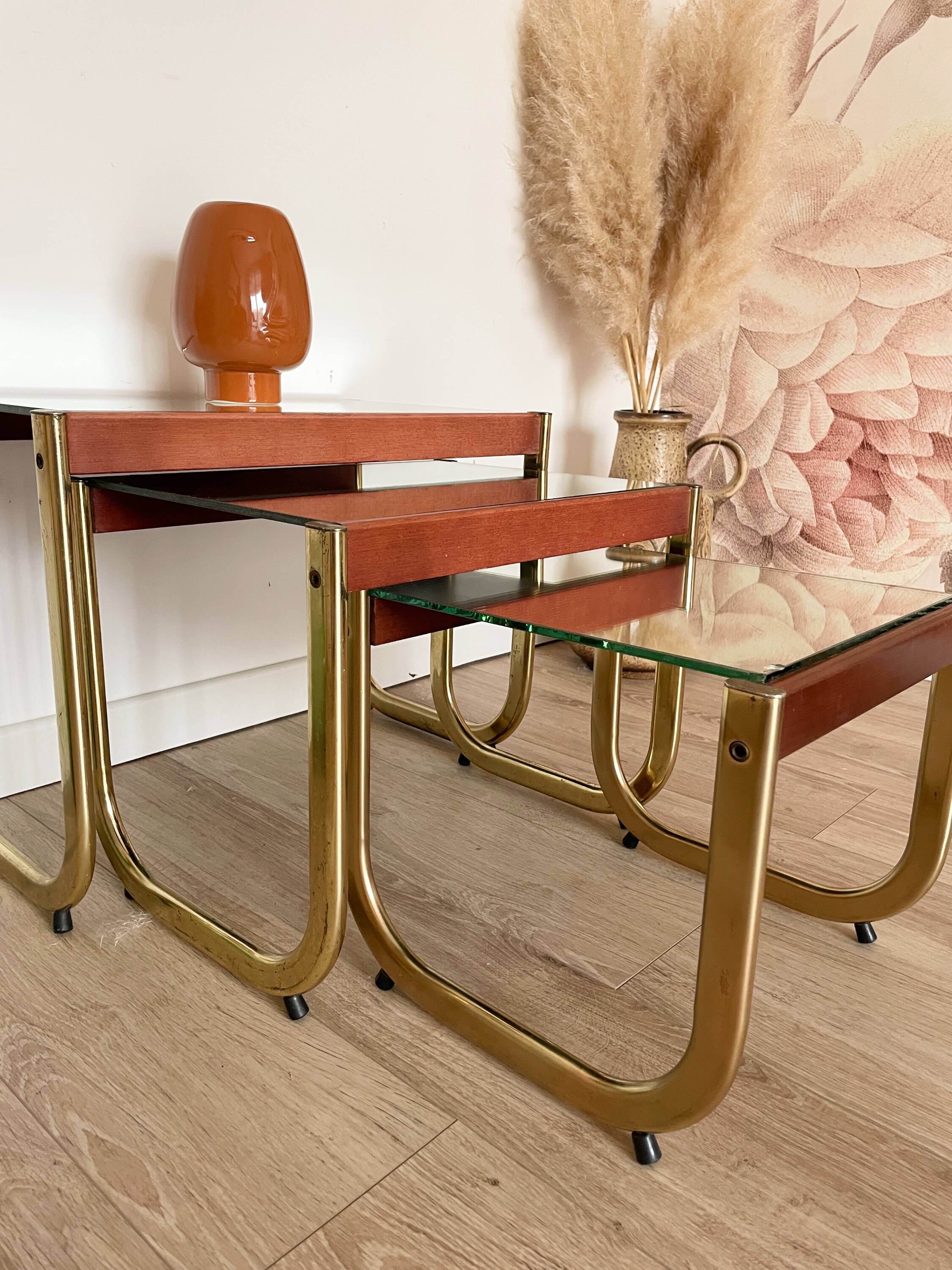 Nest of tables from the 1970s
