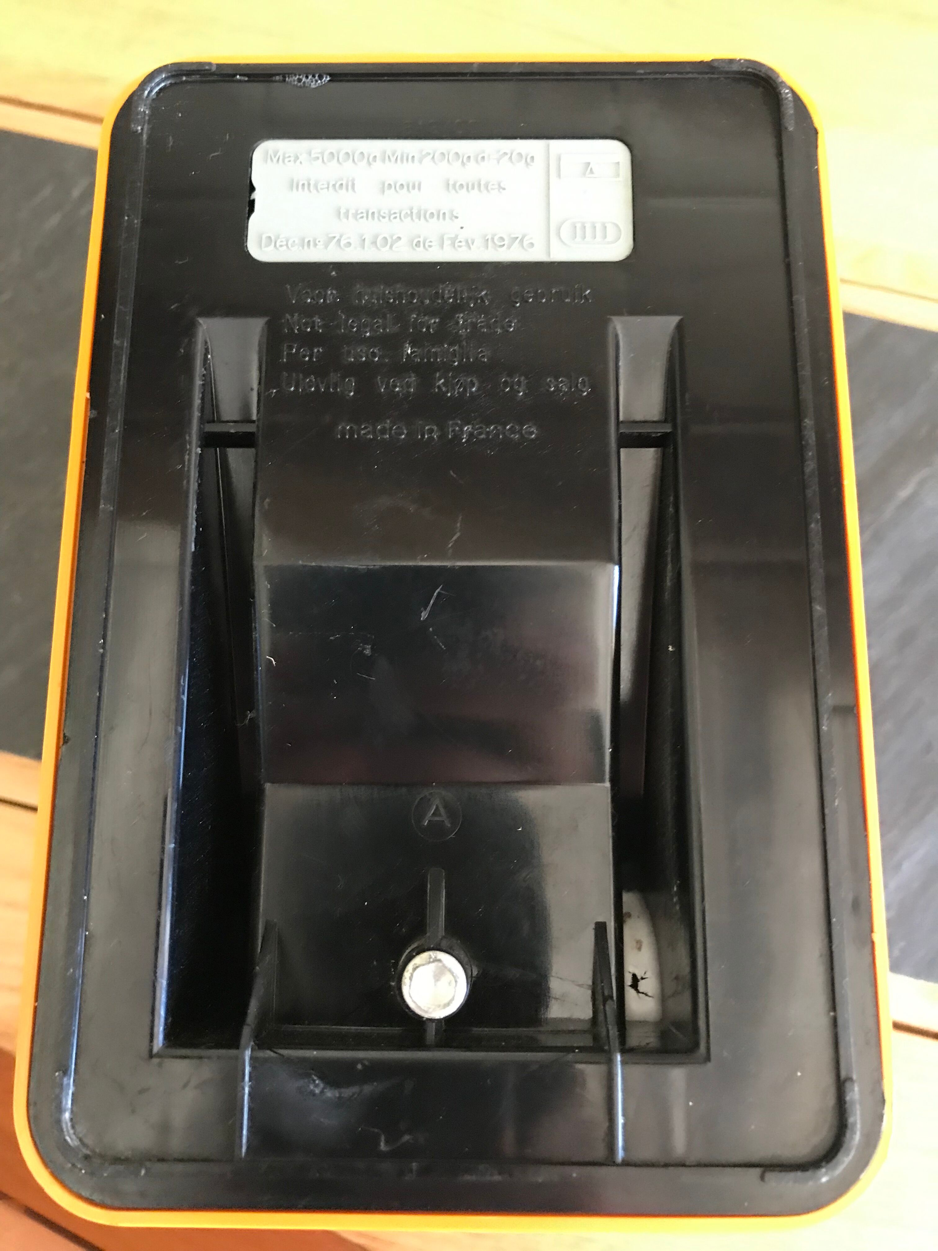 Balance Terraillon orange 4000